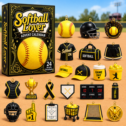 Softball Surprise™ 24-Day Advent Calendar